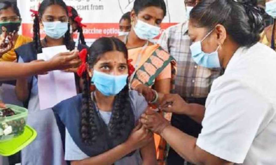 India-Vaccine 2022-02-18