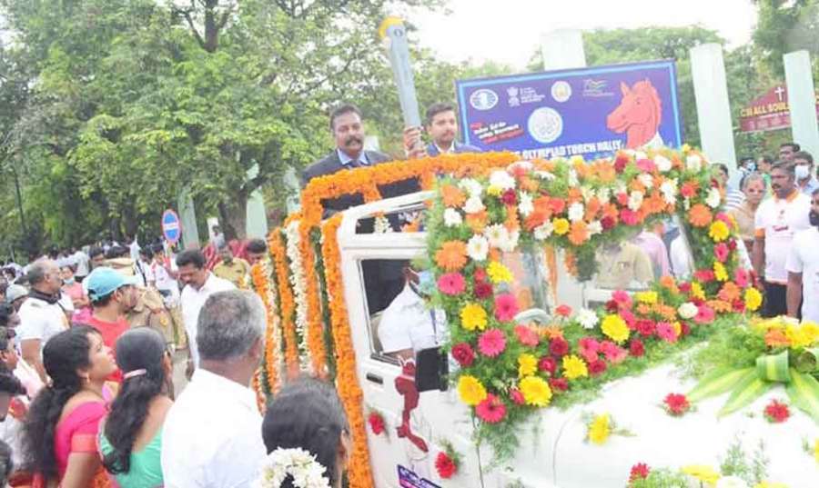 Chess-Olympiad-torch 2022 0