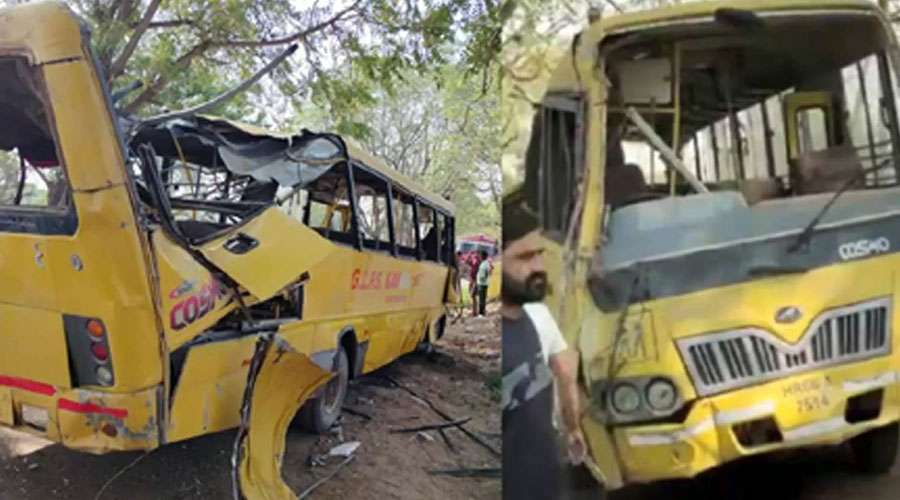 Haryana-School-bus-crashes-