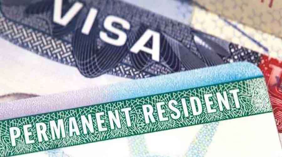 Visa green-card