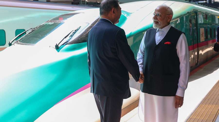 Modi-Japan-bullet train-2025-08-30